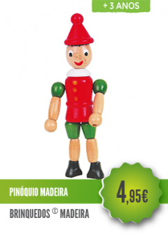 Pinóquio Madeira