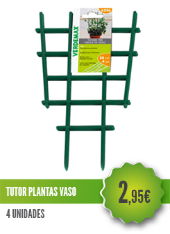 Tutor Plantas Vaso