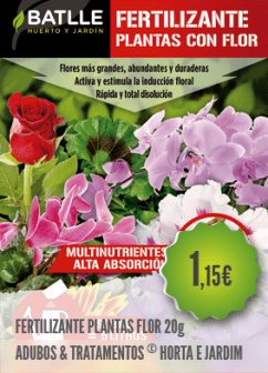 Fertilizante Plantas Flor